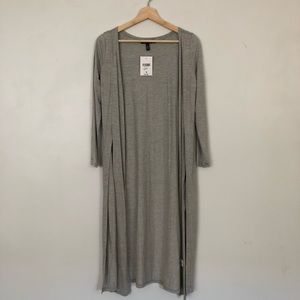 Long Gray Duster
